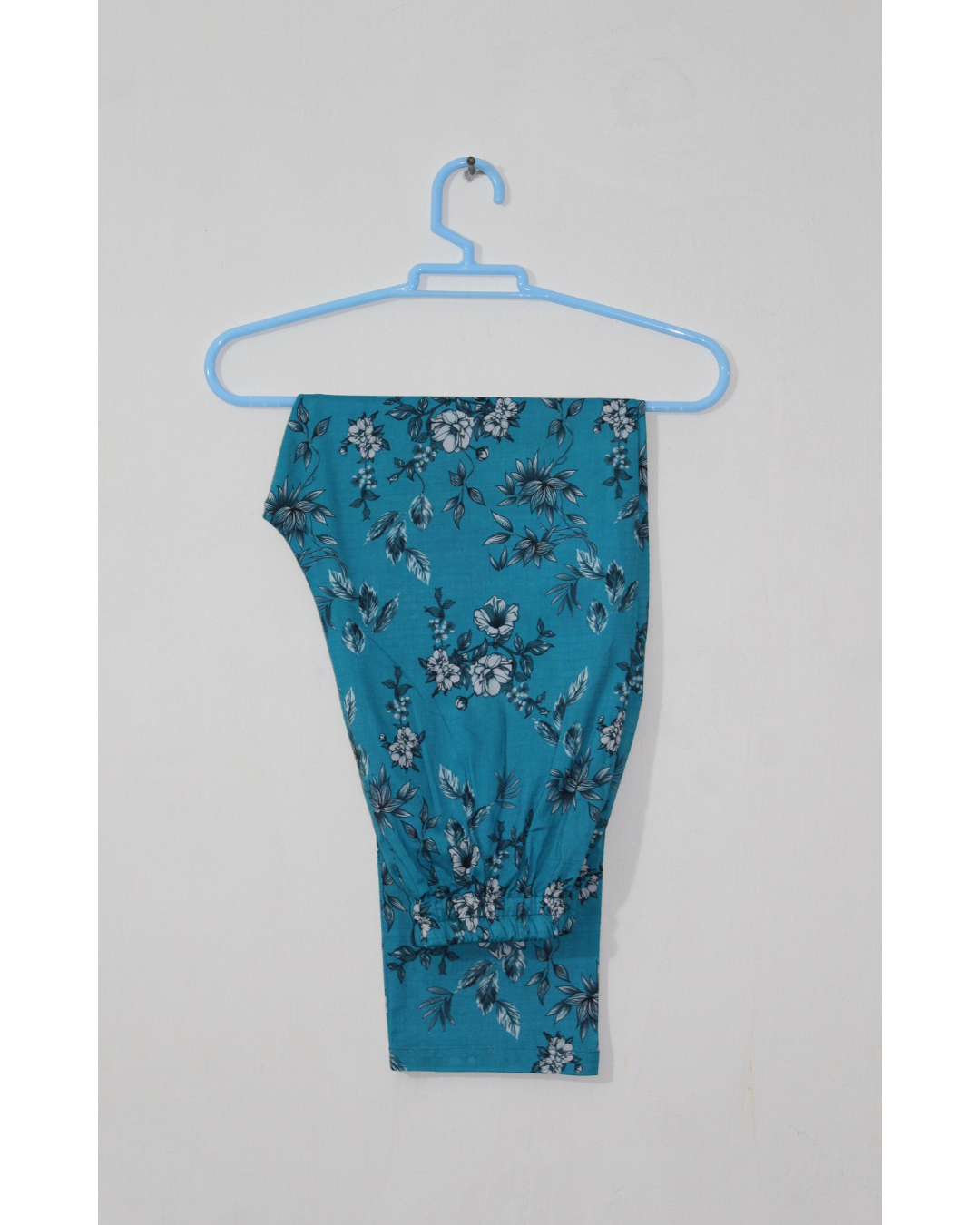 Bana Dora Teal Blue Floral Stitched 2-Piece All-Over Printed Lawn Suit - Image 5