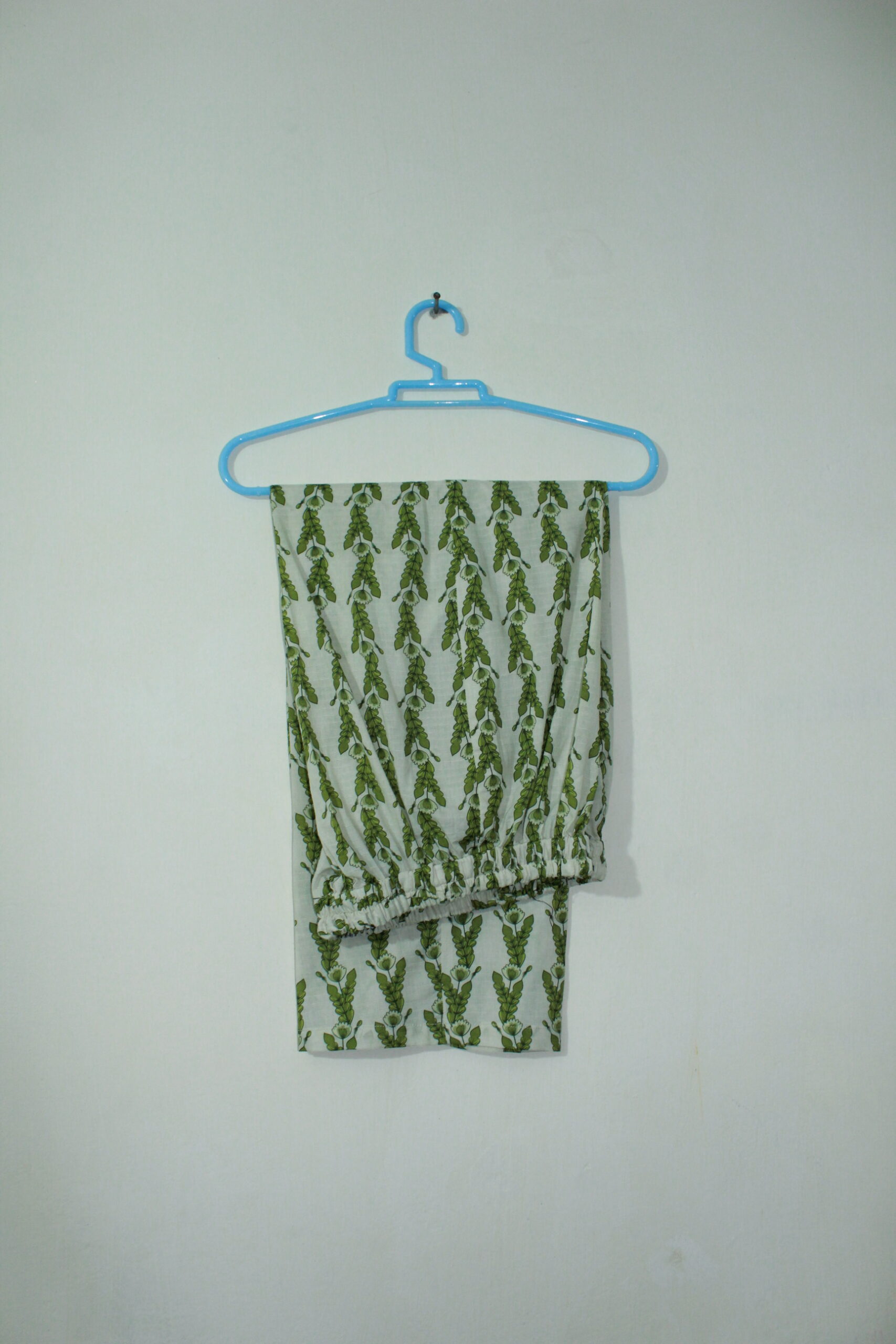 Bana Dora Olive Green Botanical Stitched 2-Piece All-Over Printed Lawn Suit - Image 5