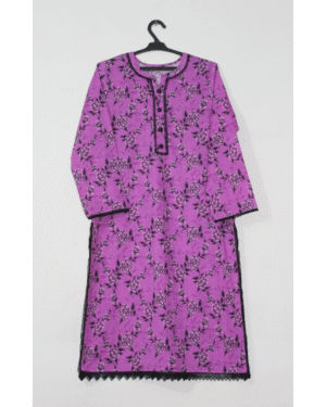 Bana Dora Fuchsia Pink Floral Stitched 2-Piece All-Over Printed Lawn Suit