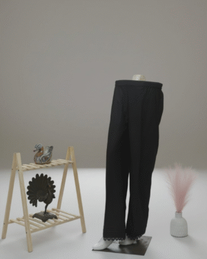 The Noir Luxe Trouser